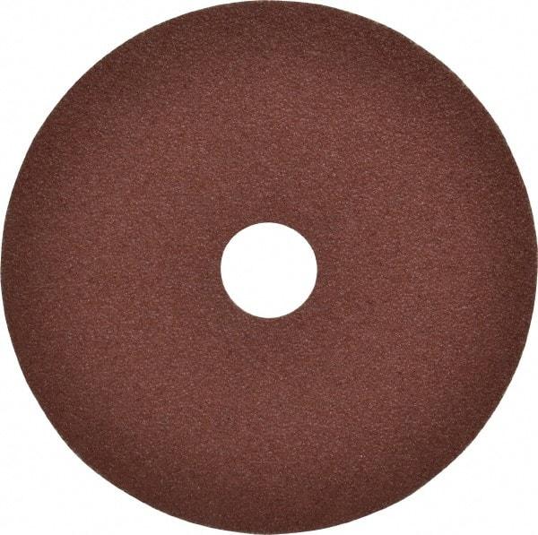 3M - 5" Diam 7/8" Hole 50 Grit Fiber Disc - Coarse Grade, Aluminum Oxide, Series 381C - Caliber Tooling