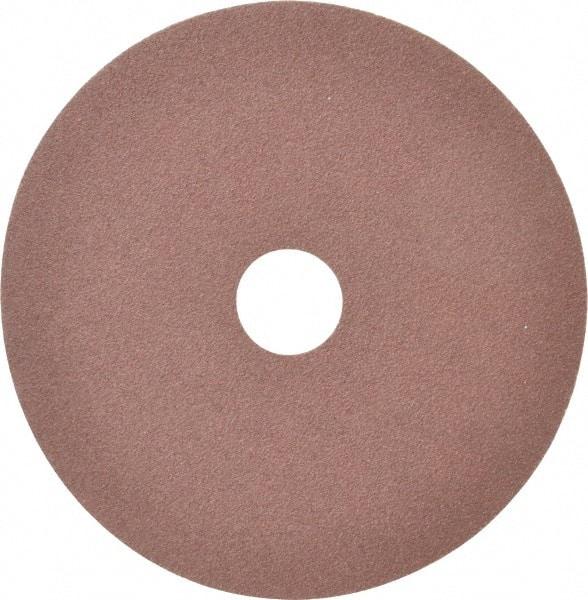 3M - 5" Diam 7/8" Hole 80 Grit Fiber Disc - Medium Grade, Aluminum Oxide, Series 381C - Caliber Tooling