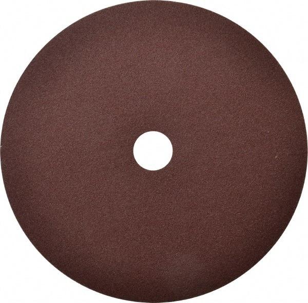 3M - 7" Diam 7/8" Hole 100 Grit Fiber Disc - Fine Grade, Aluminum Oxide, Series 381C - Caliber Tooling