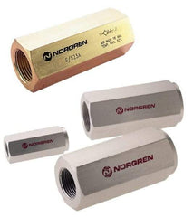 Norgren - 1-1/2" NPT Low Flow Air Fuse - 0 to 232 psi, Shutoff Valve & Aluminum Material - Caliber Tooling