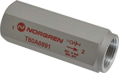 Norgren - 3/4" NPT High Flow Air Fuse - 0 to 232 psi, Shutoff Valve & Aluminum Material - Caliber Tooling