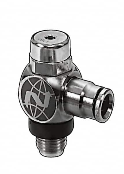 Norgren - 1/8" NPTF x 1/8" NPTF Pilot Operated Check Valve - 15 to 150 psi & Brass Material - Caliber Tooling