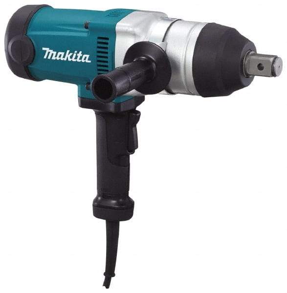 Makita - 1" Drive, 738 Ft/Lb Torque, Pistol Grip Handle, 1,400 RPM, Impact Wrench - 12 Amps, 120 Volts - Caliber Tooling