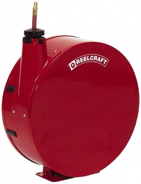 Reelcraft - 35' Spring Retractable Hose Reel - 300 psi, Hose Included - Caliber Tooling