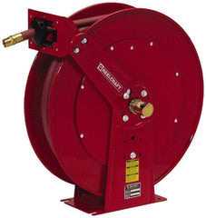 Reelcraft - 75' Spring Retractable Hose Reel - 300 psi, Hose Included - Caliber Tooling
