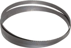 Lenox - 10 to 14 TPI, 5' 4-1/2" Long x 1/2" Wide x 0.02" Thick, Welded Band Saw Blade - Bi-Metal, Toothed Edge, Modified Raker Tooth Set, Flexible Back, Contour Cutting - Caliber Tooling