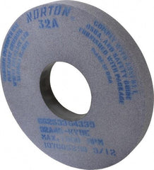 Norton - 14" Diam x 5" Hole x 1-1/2" Thick, K Hardness, 46 Grit Surface Grinding Wheel - Aluminum Oxide, Type 1, Coarse Grade, 1,800 Max RPM, Vitrified Bond, No Recess - Caliber Tooling