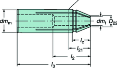 393CGP201272 CORO GRIP PENCIL COLLET - Caliber Tooling