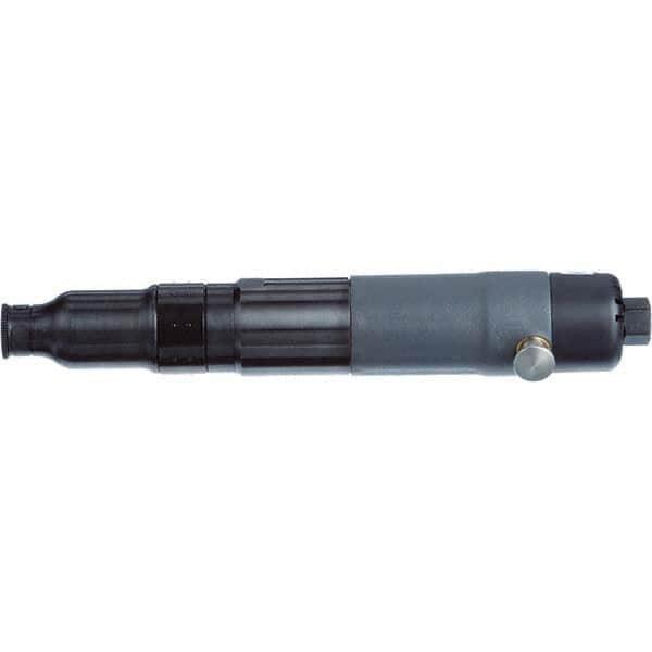 Ingersoll-Rand - 1/4" Bit Holder, 800 RPM, Inline Handle Air Screwdriver - 1-1/4 to 8.3 Ft/Lb Torque, 30 CFM - Caliber Tooling