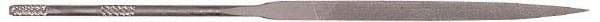 Grobet - 4" Needle Precision Swiss Pattern Knife File - Round Handle - Caliber Tooling