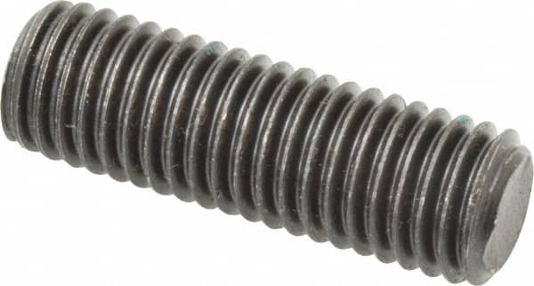 Value Collection - 5/8-11 2" OAL Fully Threaded Stud - Carbon Steel, Plain Finish - Caliber Tooling