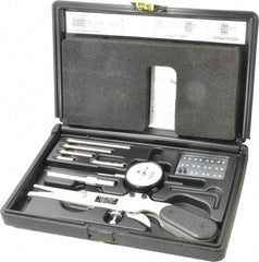 SPI - 0.93 to 8 Inch, Inside Dial Caliper Gage - 0.0005 Inch Graduation, 4.8 Inch Leg Length - Caliber Tooling