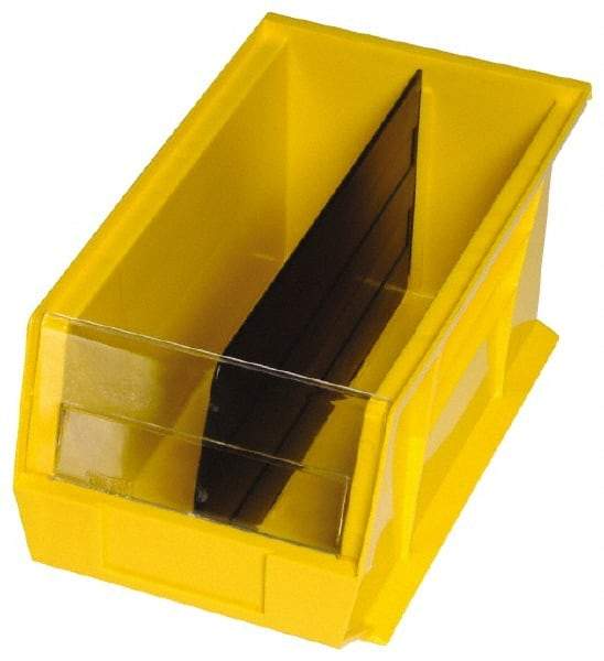 Quantum Storage - 13.6" Wide x 7.8" High, Black Bin Divider - Use with Quantum Storage Systems - QUS 255CON - Caliber Tooling