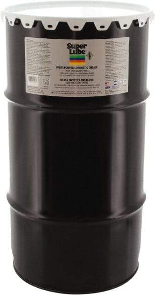 Synco Chemical - 120 Lb Keg Synthetic General Purpose Grease - Translucent White, Food Grade, 450°F Max Temp, NLGIG 2, - Caliber Tooling