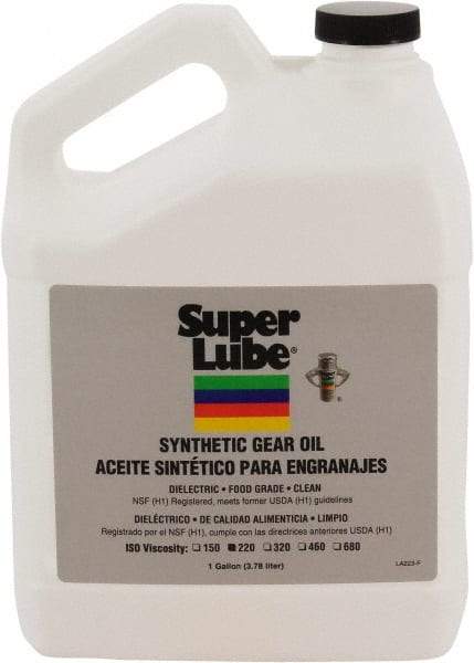 Synco Chemical - 1 Gal Bottle, Synthetic Gear Oil - -45°F to 450°F, ISO 220 - Caliber Tooling