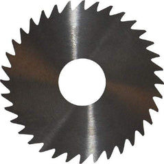 RobbJack - 1-3/4" Diam x 1/16" Blade Thickness x 1/2" Arbor Hole Diam, 24 Tooth Slitting and Slotting Saw - Arbor Connection, Right Hand, Uncoated, Solid Carbide, Concave Ground - Caliber Tooling