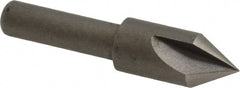 Keo - 3/8" Head Diam, 1/4" Shank Diam, 3 Flute 60° High Speed Steel Countersink - Caliber Tooling