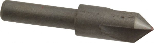 Keo - 3/8" Head Diam, 1/4" Shank Diam, 3 Flute 82° High Speed Steel Countersink - Caliber Tooling