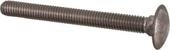 Value Collection - M6x1 60mm Length Under Head, Standard Square Neck, Carriage Bolt - Austenitic Grade A2 Stainless Steel, - Caliber Tooling