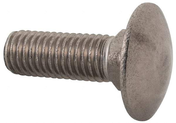 Value Collection - M10x1.5 30mm Length Under Head, Standard Square Neck, Carriage Bolt - Austenitic Grade A2 Stainless Steel, - Caliber Tooling