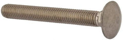 Value Collection - M10x1.5 80mm Length Under Head, Standard Square Neck, Carriage Bolt - Austenitic Grade A2 Stainless Steel, - Caliber Tooling