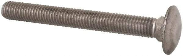 Value Collection - M10x1.5 90mm Length Under Head, Standard Square Neck, Carriage Bolt - Austenitic Grade A2 Stainless Steel, - Caliber Tooling