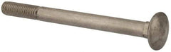 Value Collection - M10x1.5 120mm Length Under Head, Standard Square Neck, Carriage Bolt - Austenitic Grade A2 Stainless Steel, - Caliber Tooling