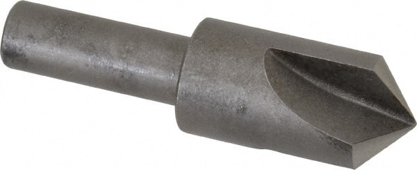 Keo - 5/8" Head Diam, 3/8" Shank Diam, 3 Flute 100° High Speed Steel Countersink - Caliber Tooling