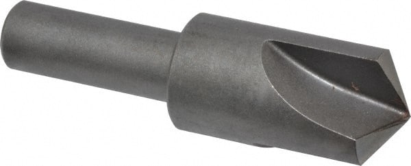 Keo - 5/8" Head Diam, 3/8" Shank Diam, 3 Flute 120° High Speed Steel Countersink - Caliber Tooling