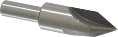 Interstate - 5/8" Head Diam, 3/8" Shank Diam, 3 Flute 60° High Speed Steel Countersink - Caliber Tooling