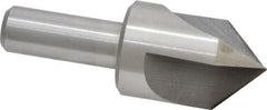 Interstate - 1" Head Diam, 1/2" Shank Diam, 3 Flute 90° High Speed Steel Countersink - Caliber Tooling