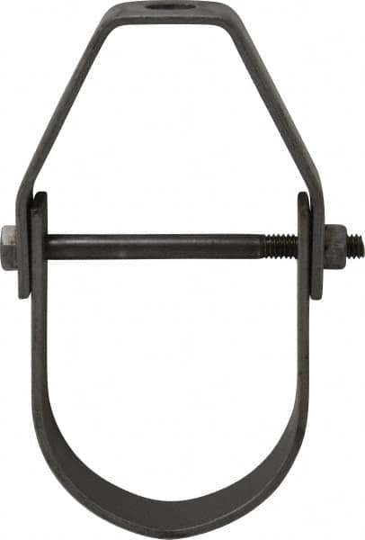 Empire - 2-1/2" Pipe, 1/2" Rod, Carbon Steel Adjustable Clevis Hanger - Black - Caliber Tooling