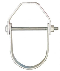 Empire - 2-1/2" Pipe, 1/2" Rod, Carbon Steel Adjustable Clevis Hanger - Electro Galvanized - Caliber Tooling