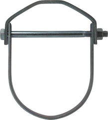 Empire - 5" Pipe, 5/8" Rod, Carbon Steel Adjustable Clevis Hanger - Electro Galvanized - Caliber Tooling