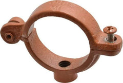 Empire - 1-1/2" Pipe, 3/8" Rod, Malleable Iron Split Ring Hanger - Epoxy Coated - Caliber Tooling