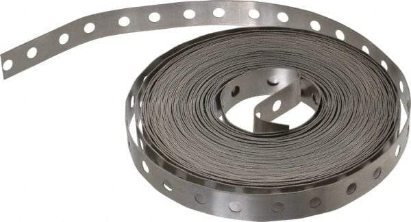 Empire - 50' x 3/4" 304 Stainless Steel Hanger Strapping - 22 Gauge - Caliber Tooling