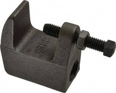 Empire - 1-1/4" Max Flange Thickness, 3/4" Rod Wide Jaw Top Beam Clamp - 900 Lb Capacity, Ductile Iron - Caliber Tooling