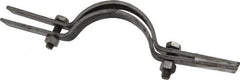 Empire - 4" Pipe, Riser Clamp - Black, 750 Lb Capacity, Carbon Steel - Caliber Tooling