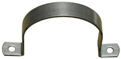 Empire - 1/4 Pipe, Grade 304 Stainless Steel, Pipe, Conduit or Tube Strap - 2 Mounting Holes - Caliber Tooling