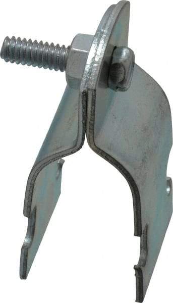 Empire - 3/4" Pipe," Pipe Clamp - Electro Galvanized - Caliber Tooling