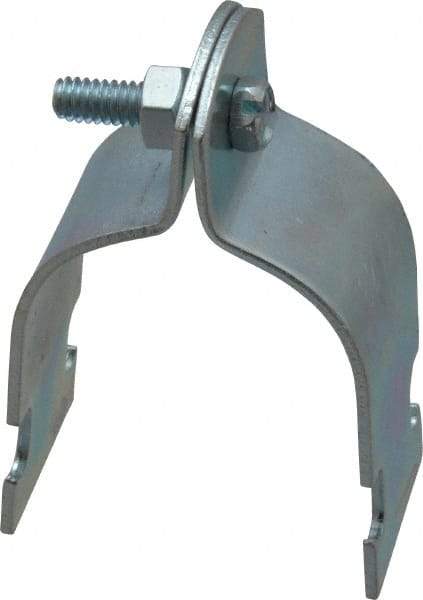 Empire - 1-1/4" Pipe," Pipe Clamp - Electro Galvanized - Caliber Tooling