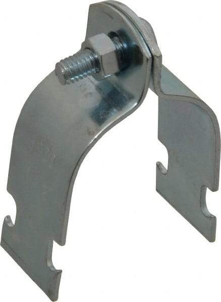 Empire - 1-1/2" Pipe," Pipe Clamp - Electro Galvanized - Caliber Tooling