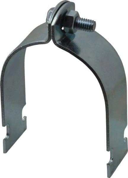 Empire - 2-1/2" Pipe," Pipe Clamp - Electro Galvanized - Caliber Tooling