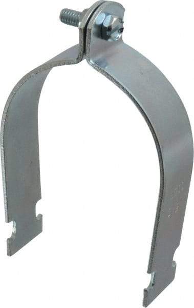 Empire - 3-1/2" Pipe," Pipe Clamp - Electro Galvanized - Caliber Tooling