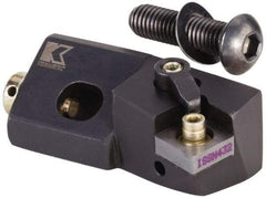 Kennametal - Series Kenloc, Left Hand, MSKN Toolholder Compatibility, SN.., TP.. Insert Compatibility, Indexable Turning Cartridge - Pin & Clamp Holding Method, 3.04mm Max Depth of Cut, 55mm OAL x 14mm OAW x 19.25mm OAH - Caliber Tooling