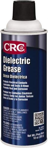 CRC - 16 oz Aerosol Silicone Gel Paste Grease - Translucent, Extremely Flammable, 400°F Max Temp, NLGIG 2, - Caliber Tooling