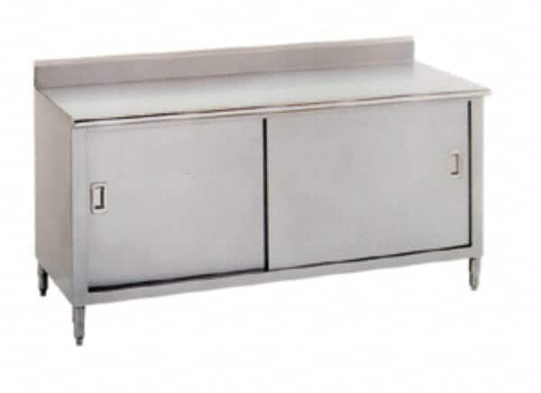 Eagle MHC - Enclosed Worktable - Stainless Steel Top, 60" Wide x 35-1/2" High - Caliber Tooling