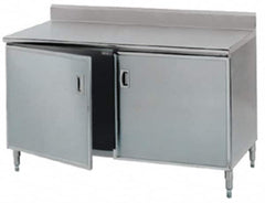 Eagle MHC - Enclosed Worktable - Stainless Steel Top, 48" Wide x 35-1/2" High - Caliber Tooling