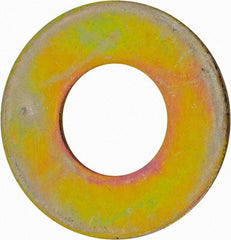 Value Collection - 1-3/8" Screw, Grade 8 Alloy Steel USS Flat Washer - 1.493" ID x 2.78" OD, 0.213" Thick, Zinc Yellow Dichromate Finish - Caliber Tooling