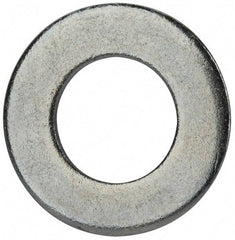 Value Collection - 7/8" Screw, Grade 2 Steel SAE Flat Washer - 15/16" ID x 1-3/4" OD, 0.16" Thick, Zinc-Plated Finish - Caliber Tooling